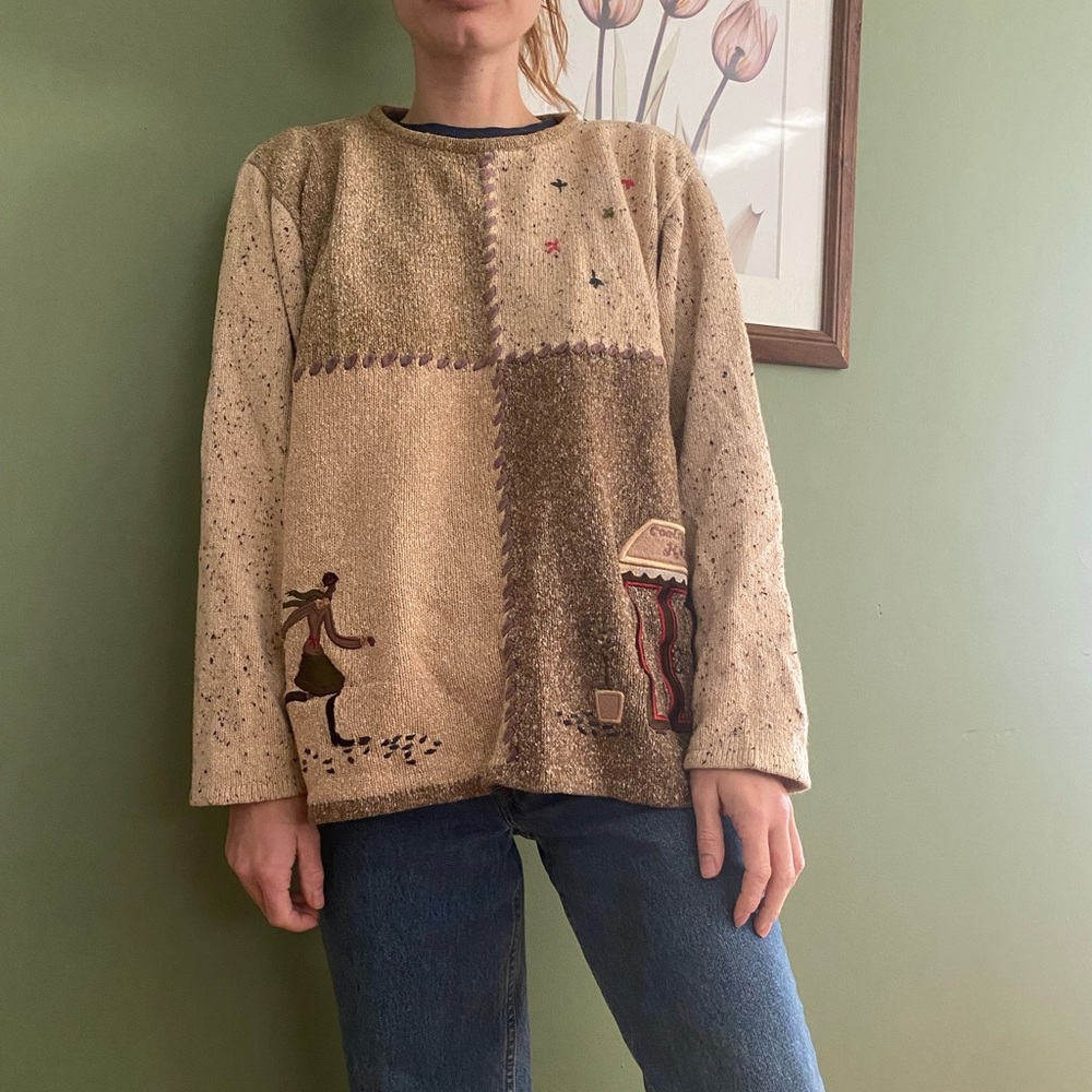 Oversized vintage sweater
